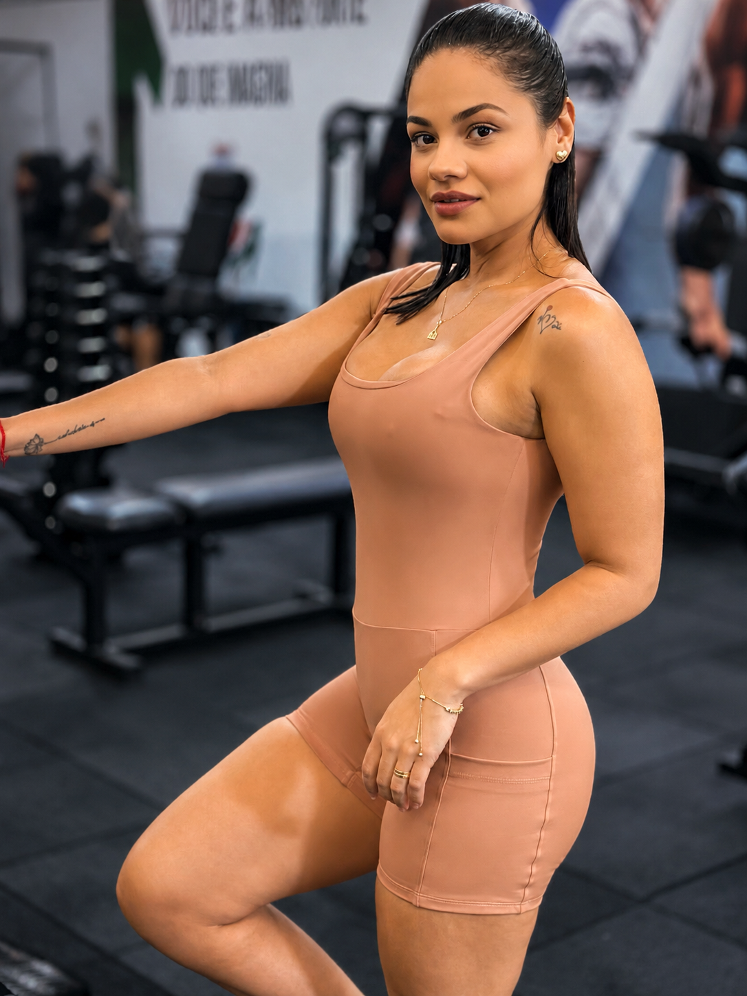 Macaquinho Raisa Fitness